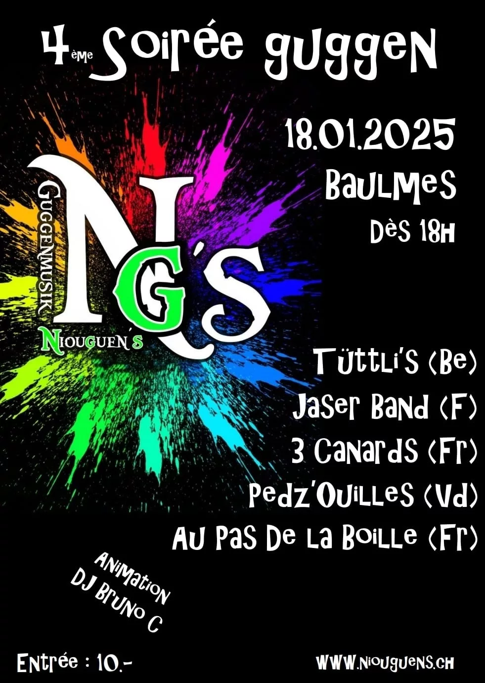 Soirée: J-8!