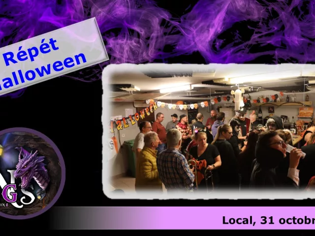 Répét d&rsquo;Halloween
